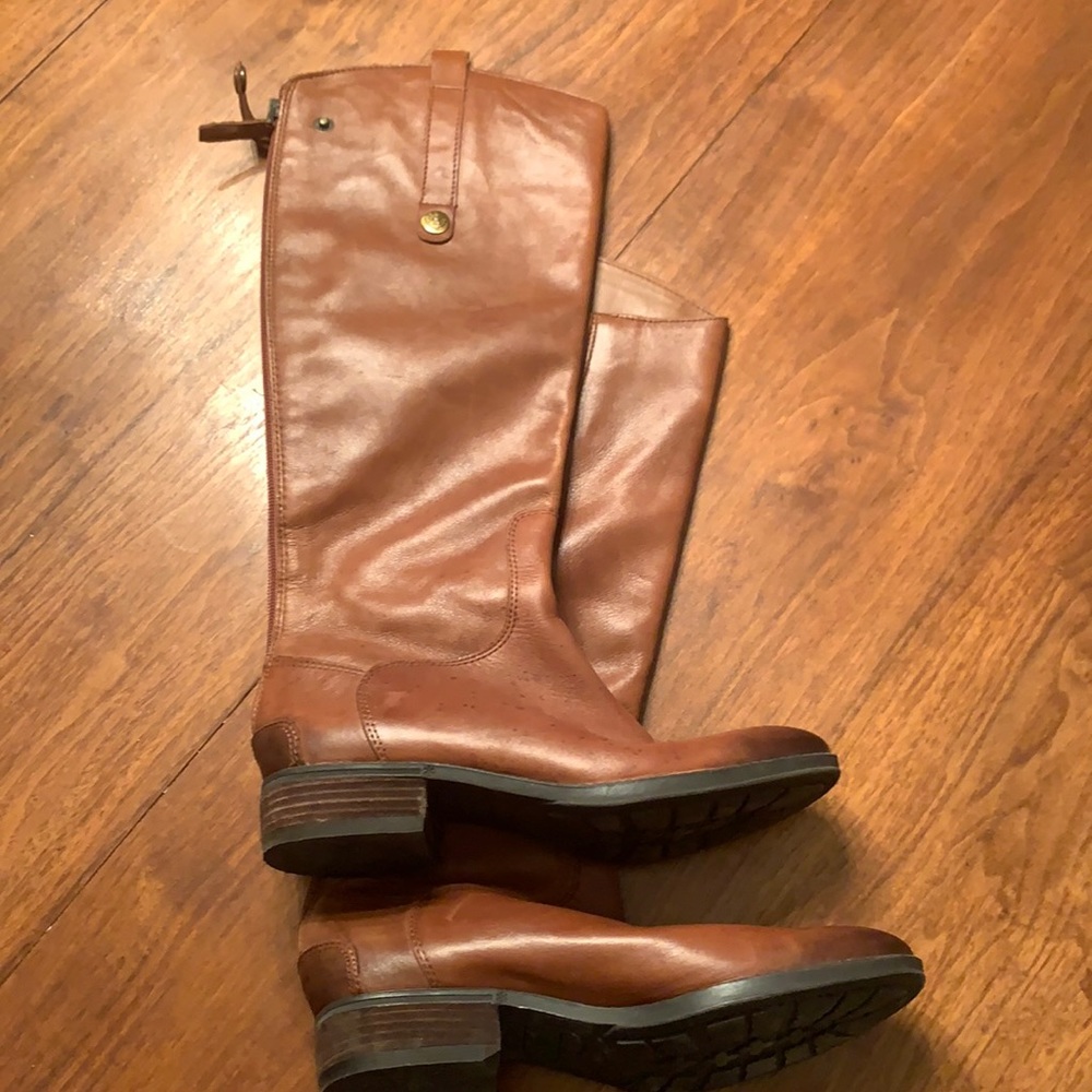 Sam Edelman riding boots leather